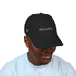 Minimalism Organic Baseball Cap – Embroidered Hat for Effortless Style