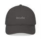 Breathe Organic Baseball Cap – Mindful Minimalist Embroidered Hat